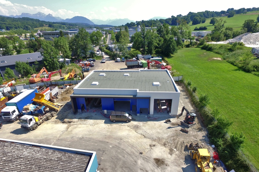 Suivi de chantier SCI BERTHOUD IMMO (du 03 juillet au 10 septembre 2017)